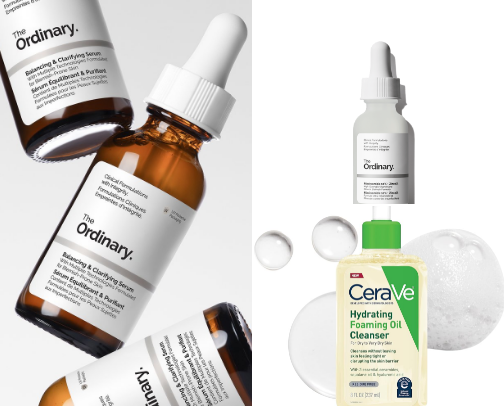 Simple Skincare product’s 🍀 cover photo collage