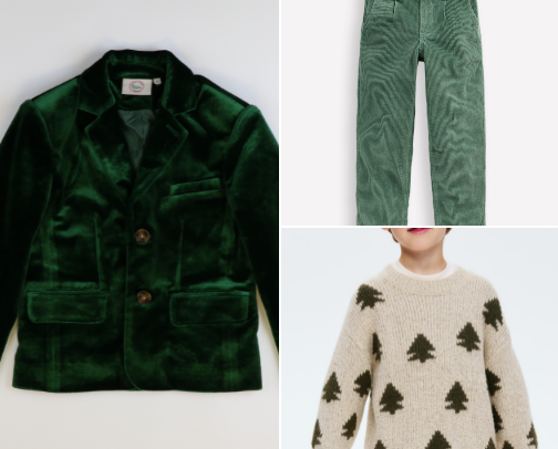 Classy Kid’s Christmas Clothes & PJ’s cover photo collage