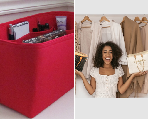 Must Have Bag Accessories cover photo collage