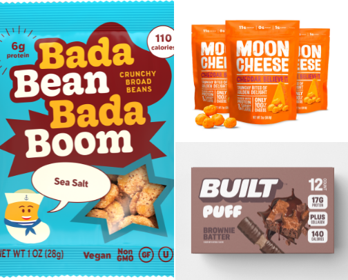 low calorie snacks cover photo collage