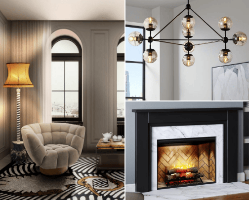 Pulling a living room together💞 cover photo collage
