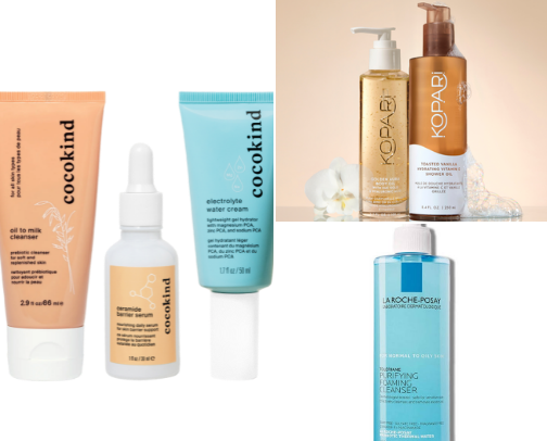 Skincare favs cover photo collage