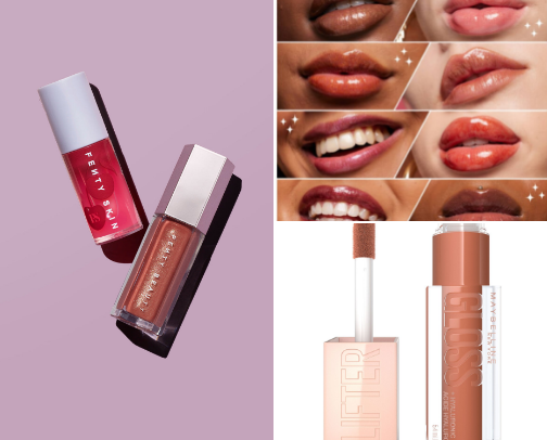 Lip Must-Haves: Glosses, Liners & Stains cover photo collage