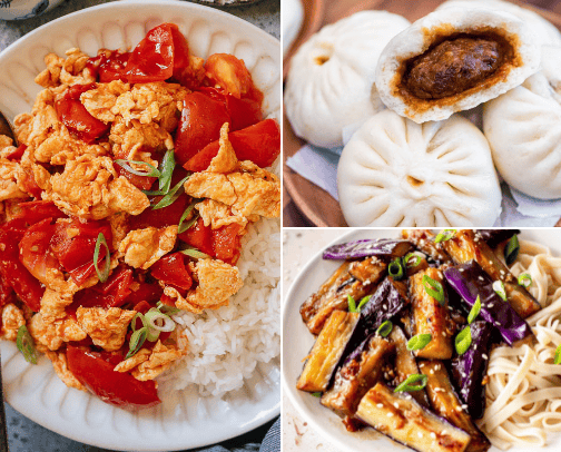 Chinese Cuisines cover photo collage