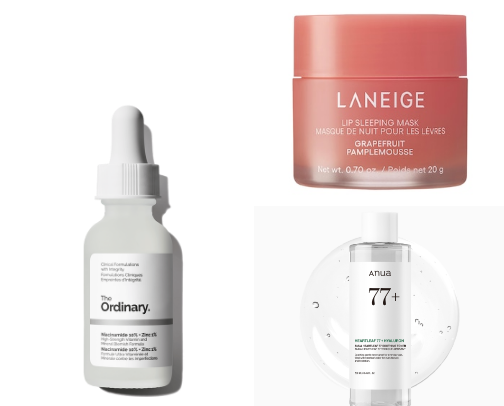 My must have skincare products cover photo collage