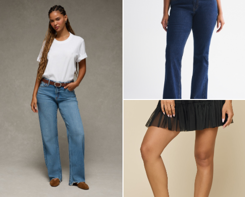 Best bottoms for curvy girls - From jeans to swim! cover photo collage