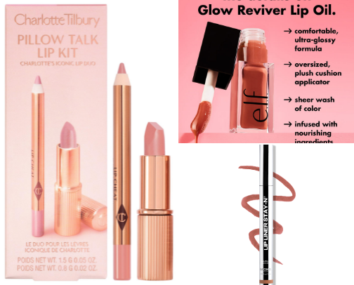 just a girl and her lip products💄 cover photo collage