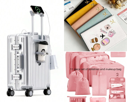 Travel Essentials cover photo collage