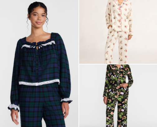 Top 10 Flannel Sleep Tops cover photo collage