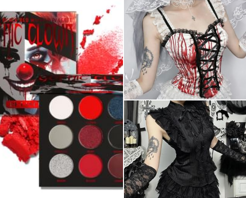 Ultimate K-Beauty & Fashion Halloween Aesthetic Guide (YesStyle Edition) cover photo collage
