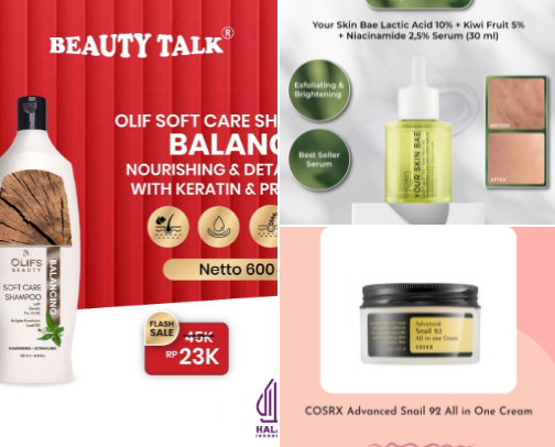 Products I keep repurchase cover photo collage
