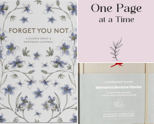 Comfort gifts for grieving hearts cover photo collage