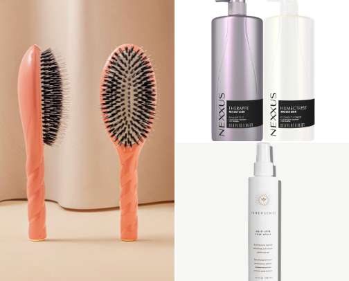 hair essentials 💁🏻‍♀️ cover photo collage