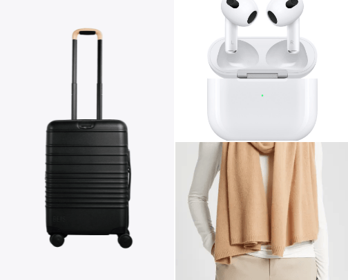 Travel Accessories cover photo collage