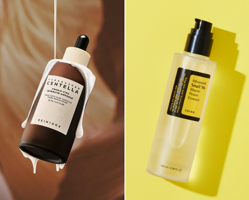 The Best Skincare for Glass Skin ✨ cover photo collage