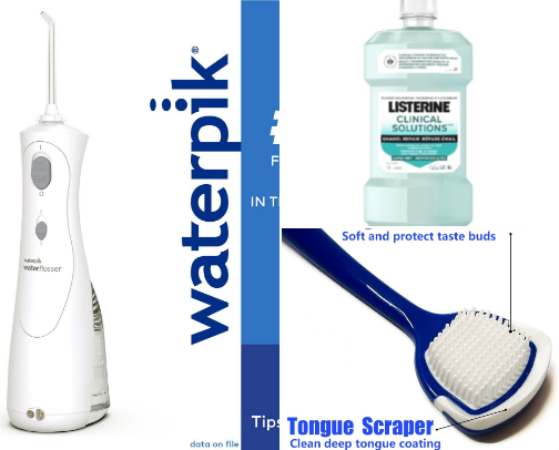 Oral Care Products cover photo collage