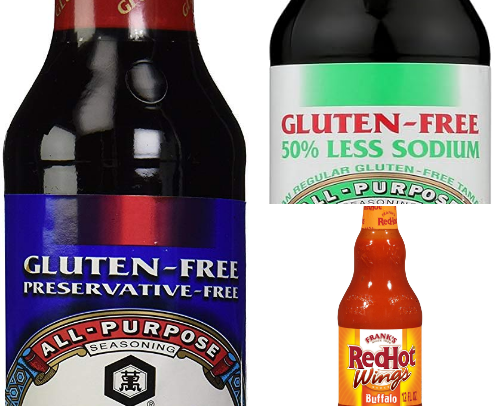 Gluten Free Sauces and Spices cover photo collage