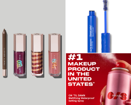 Makeup recommendations cover photo collage
