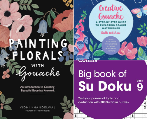Activity Books That I've Enjoyed cover photo collage
