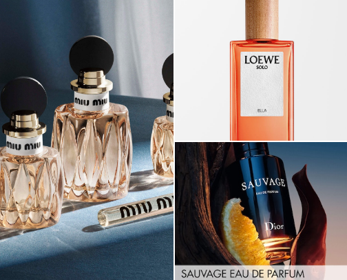 Perfumes cover photo collage