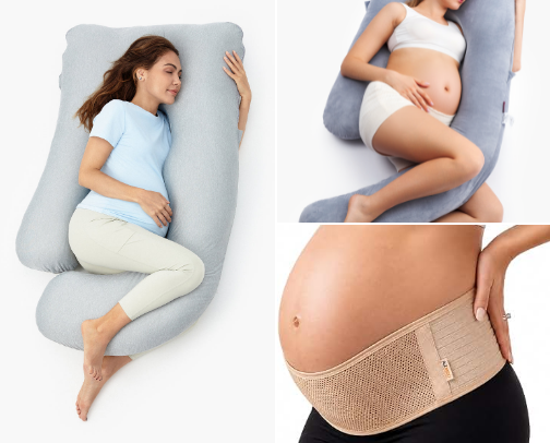 Pregnancy problems nobody warned me about and what made it easier cover photo collage