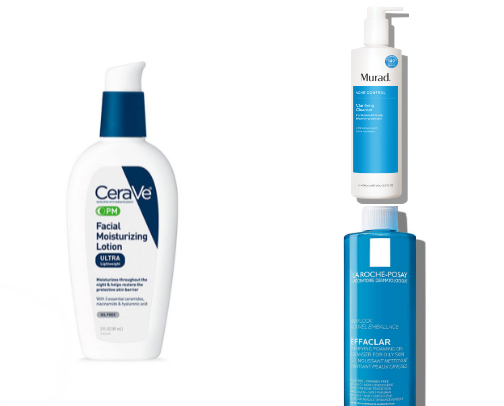 Skincare cover photo collage
