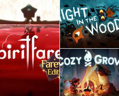 My Favorite Games with Perfect Autumn Vibe for Sweater Weather 🧡 cover photo collage
