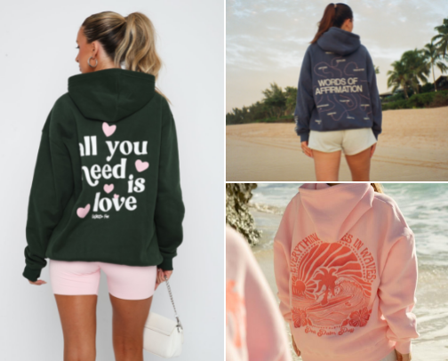 The most comfy and high quality hoodies that HOODIE cover photo collage