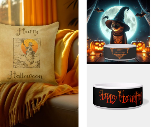 Happy Haunting cover photo collage