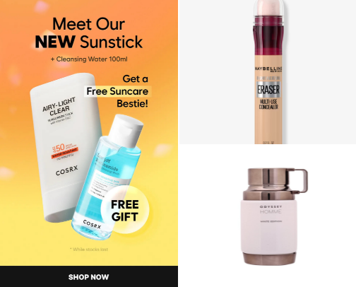My favorite beauty recs cover photo collage