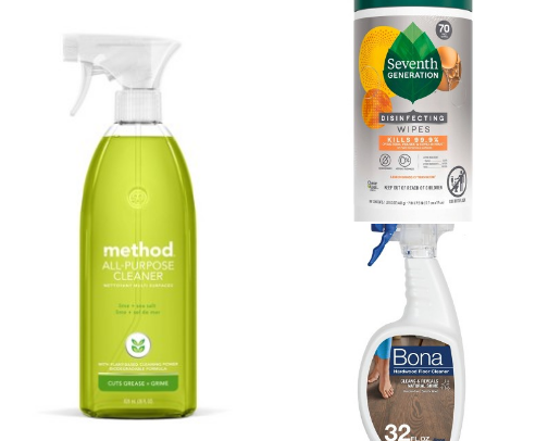 Cleaning Products cover photo collage