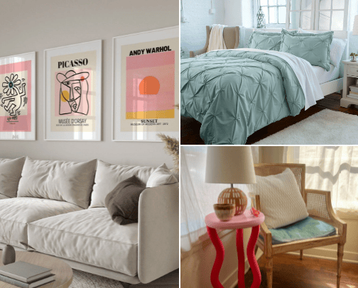 Create Your Dream Bedroom cover photo collage