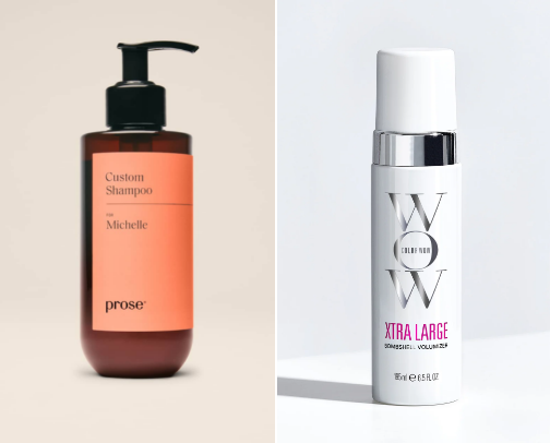 Hair products❤️ cover photo collage