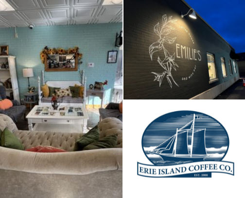 Small Town Coffee Shops cover photo collage