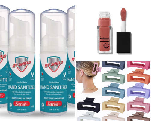 What’s in my purse cover photo collage