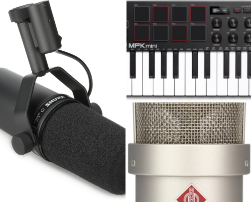Home Studio Staples for the Independent Music Artist cover photo collage