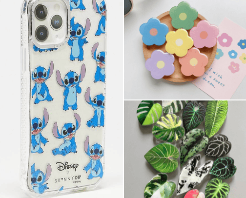 Cute phone accessories cover photo collage