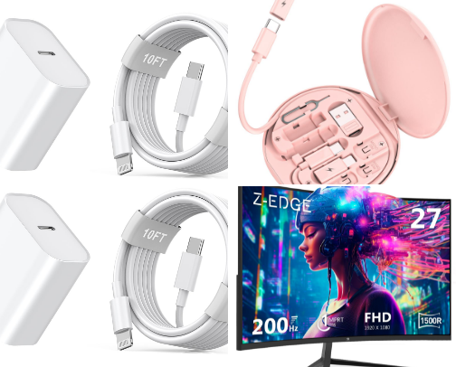 Electronic must haves cover photo collage