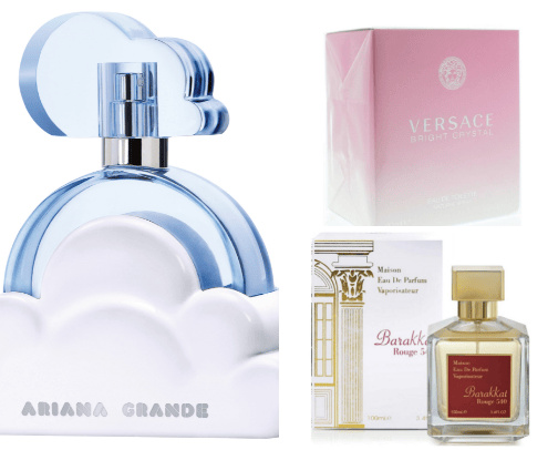 Perfumes and Cosmetics cover photo collage