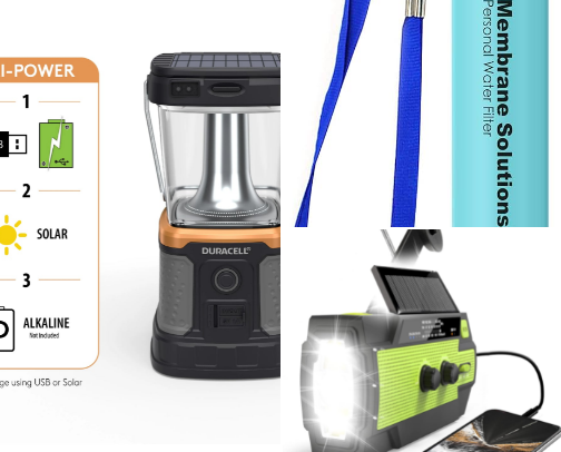 Hurricane Survival Kit cover photo collage