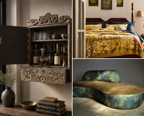 The Art Lover’s Bedroom cover photo collage