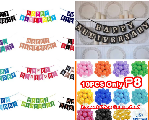 PARTY NEEDS 🥳✨ cover photo collage