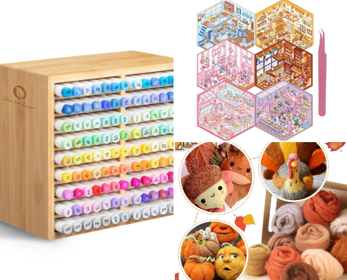 cozy hobbies cover photo collage