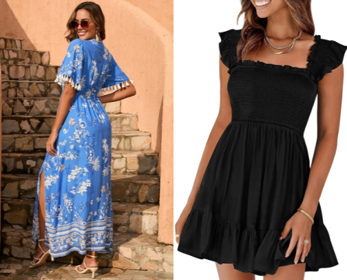 Women’s Summer Dresses cover photo collage