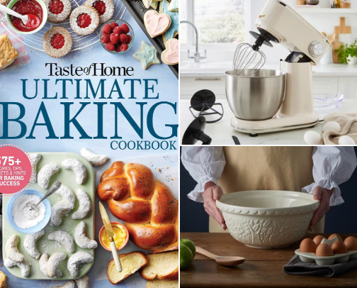 Affordable essentials for at home baking cover photo collage