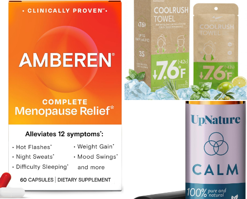 Menopause Essentials cover photo collage