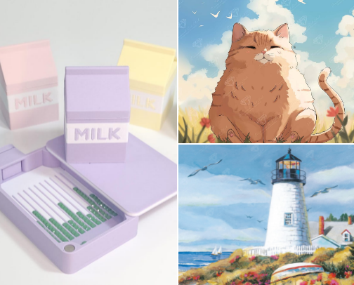 Diamond Art Supplies cover photo collage