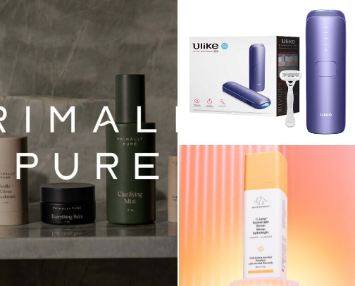 Luxe Line - Skincare cover photo collage