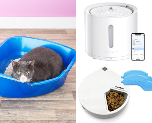 Top Cat Products: Comfort, Play & Care cover photo collage