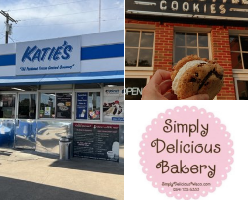 Waco Texas Sweet Treats cover photo collage